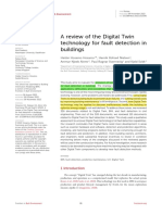 A Review of The Digital Twin Technology For Fault Detection in Buildings