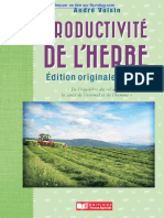 La Productivité de L'herbe