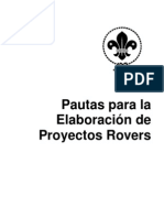 Elaboracion de Proyectos Rovers