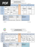 First Semester Time Table Autumn Semester 2023-24 (Tentative)