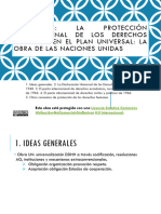 Tema 3. La Protección de Los Derechos Humanos en El Plano Universal