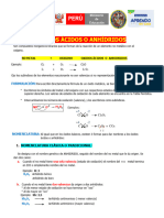 ÓXIDOS ÁCIDOS O ANHÍDRIDOS - 16ava Clase