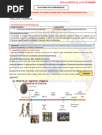 1ro - 28 de Agosto Al 01 de Setiembre