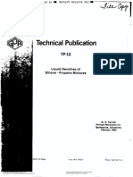 GPA TP-12 - Liquid Densities of Ethane - Propane Mixtures