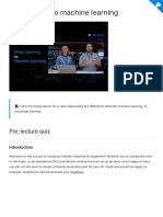 Intro To Machine Learning