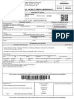 Nota Fiscal de Serviço Eletrônica: Prefeitura Municipal de Nicolau Vergueiro