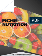 Fiche Nutrition