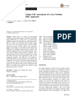 TM Fatigue Life Assessment of GT Rotor Through Reliability