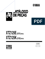 Catalogo xtz125 2009