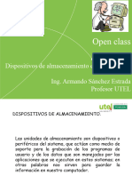 Dispositivos de Almacenamiento de Entrada y Salida