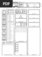 DND 5E CharacterSheet FormFillable