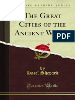 The Great Cities of The Ancient World