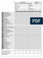 UNI-SGS-FO-15 Check List Pre Operacional Vehículos Ligeros Ver. 02