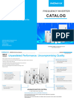 MAX500 Frequency Inverter Catalog V218