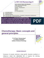 20-08-21 - T.Y - Ict 21-22 - Chap 1 - Chemotherapy - Basic Concepts and General Principles