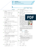 Lista 1 - Matrizes e Determinantes