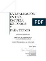 Documento Sobre Evaluación