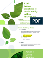 4.2.6 - Actions For Sustaining Healthy Oe - Green Building