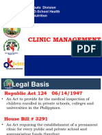 Clinic Management SDHCP