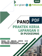 Panduan PKL II 2023 - Puskesmas d3 Pmik (Polkesma)