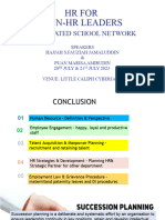 1SDN - 21ST July Succession Planning