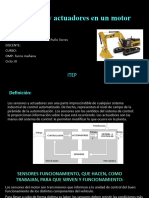 Sensores y Actuadores en Un Motor.