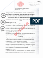 Proyecto Ley 4453 Ley Que Regula Los Procesos de Ascenso Automático en