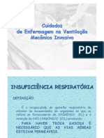 Cuidados de Enfermagem Na Ventilação Mecânica Invasiva