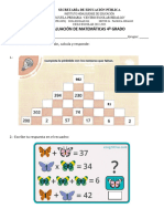 Examen de Matematicas 4º,5º,6º Si