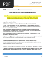 Atividade Prática - Química Geral Uninter 