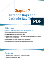 37 Cathode Rays and Cathode Ray Tube