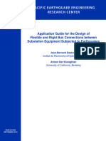 Busbar Design in Earthquake Areas