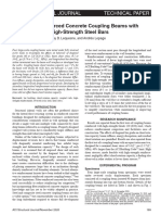 Diagonally Reinforced Concrete Coupling Beams With Grade 120 (830) High-Strength Steel Bars