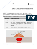 Ciências Naturais: Atividade Vulcânica