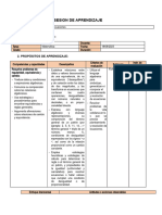 Sesion de Aprendizaje Ecuaciones