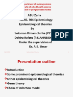 Epidemiological Theory Ppt-1