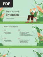 Science Subject For Middle School Darwins Theory of Evolution 1