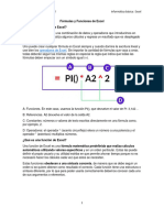 Formulas y Funciones Excel