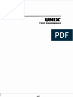 Unix Text Processing