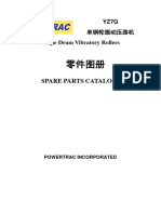 Powetrac YZ7G Vibratory Rollers Spare Parts Catalogue