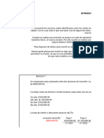 Actividad 1. Analizando Opciones de Inversion Anita