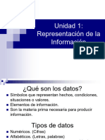 t1 Representacion de La Informacion