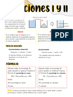 Soluciones I y II