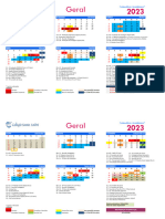 CALENDÁRIO GERAL CSA 2023 Abril