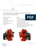 5.5 KW Diesel DC Generator