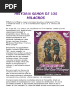 Historia Seor de Los Milagros Vania