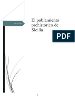 El Poblamiento Prehistórico de Sicilia