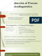 Introducción Al Proceso de Psicodiagnóstico