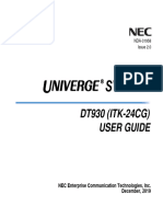 sv9100-dt930 ITK-24CG0 - Userguide