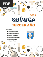 Cuadernillo Quimica Terceros 2023